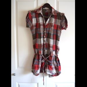 Freelance Plaid Romper